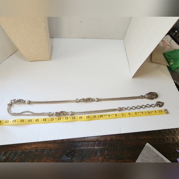 Brighton Swirl and Chain Vintage Belt Size Large‎ - Picture 4 of 6